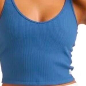 Vuori ribbed crop tank